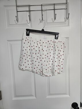 Skims Loose Fit Boxer Strawberry Print Large New With Tag